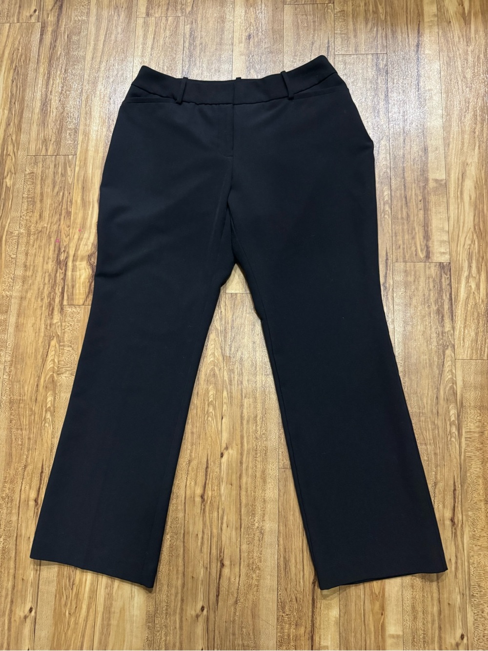 Worthington Black Boot Cut Dress Pants